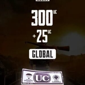 PUBG Mobile – 300 + 25 UC