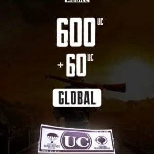 PUBG Mobile – 600 + 60 UC