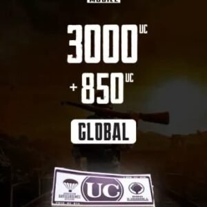 PUBG Mobile – 3000 + 850 UC